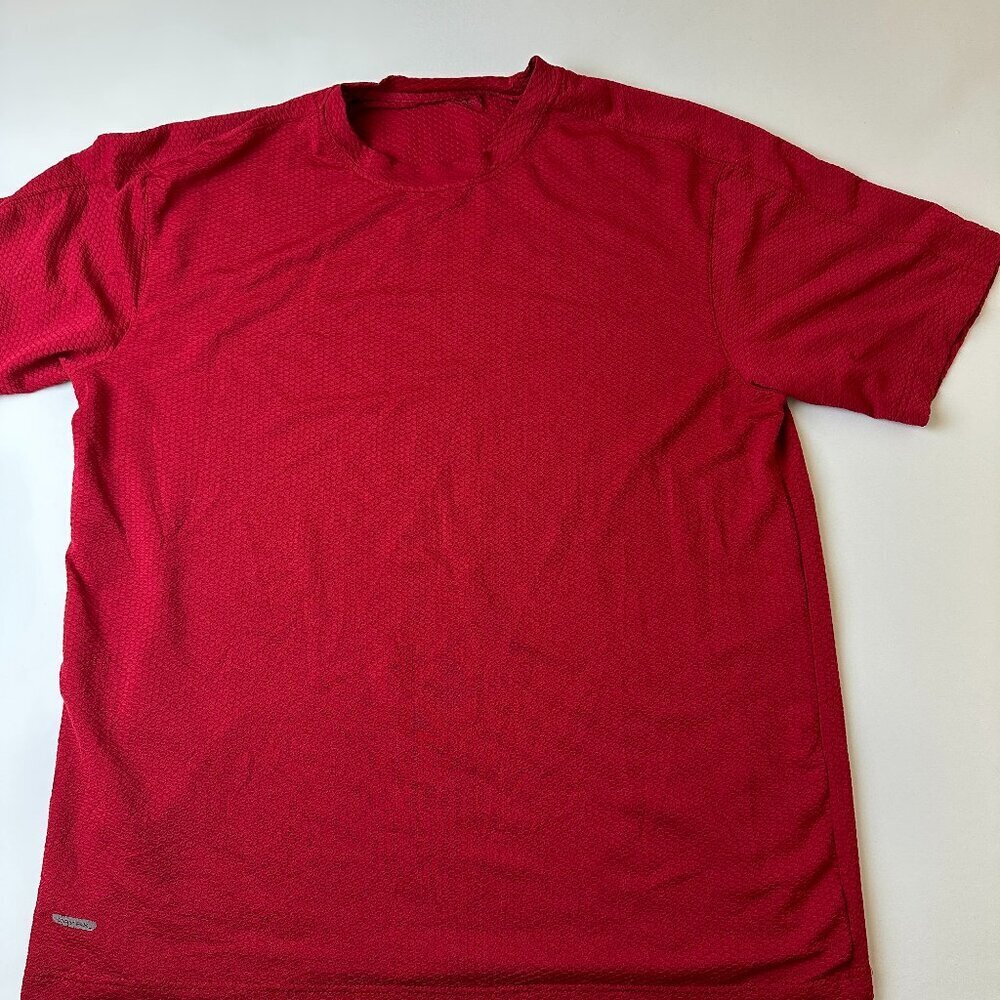 Dry Max Shirt Mens XL Hex Pattern Athletic Performance Tee Lightweight